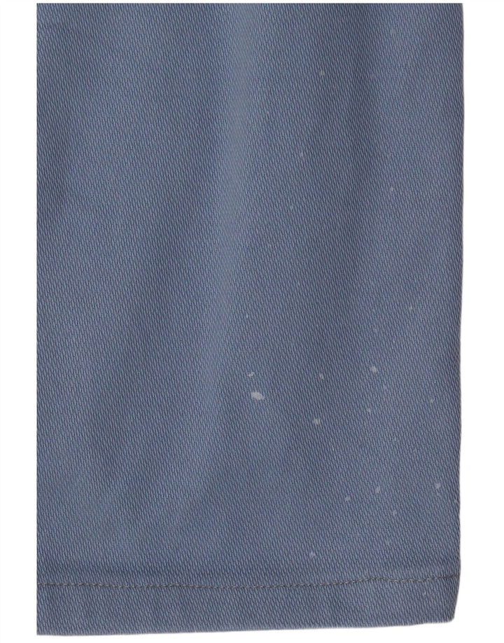 Gerade Chino-Hose für Herren von Zara, EU 40, M, W31, L30, Blau