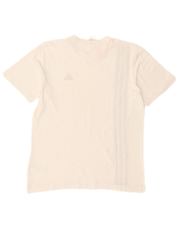 Adidas T-Shirt für Jungen, 13–14 Jahre, aus weißer Baumwolle