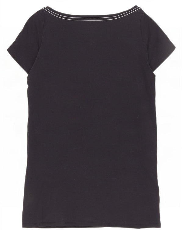 Vans Grafik-T-Shirt für Damen, UK 14, Größe L, Schwarz, Baumwolle