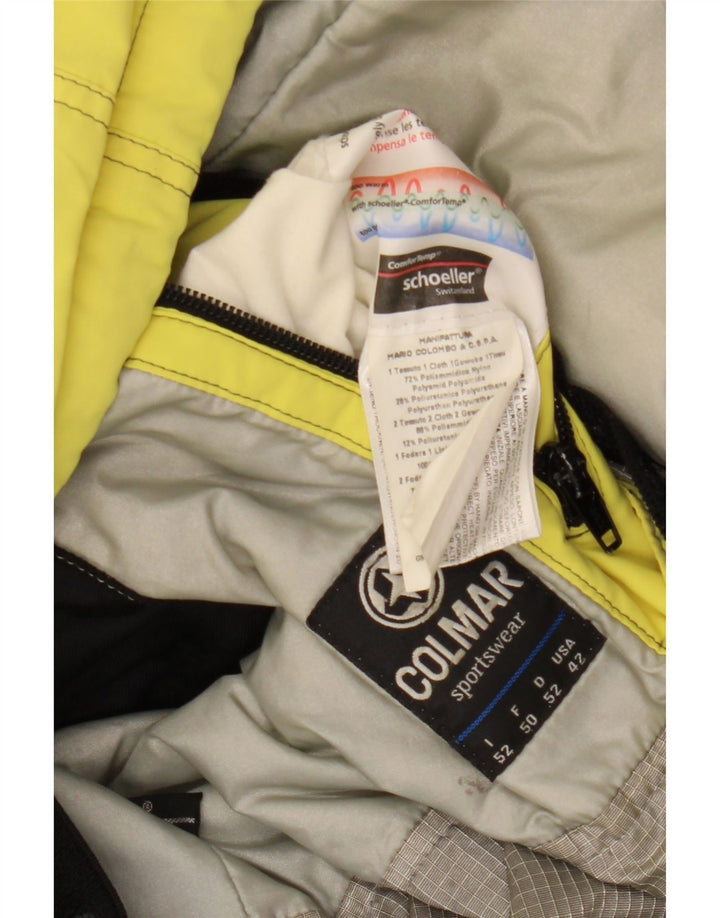 COLMAR Herren Skijacke IT 52 Large Gelb Colourblock Polyamid