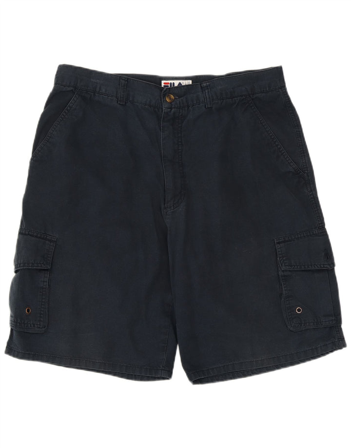 FILA Herren Cargoshorts IT 52 XL W36 Marineblau