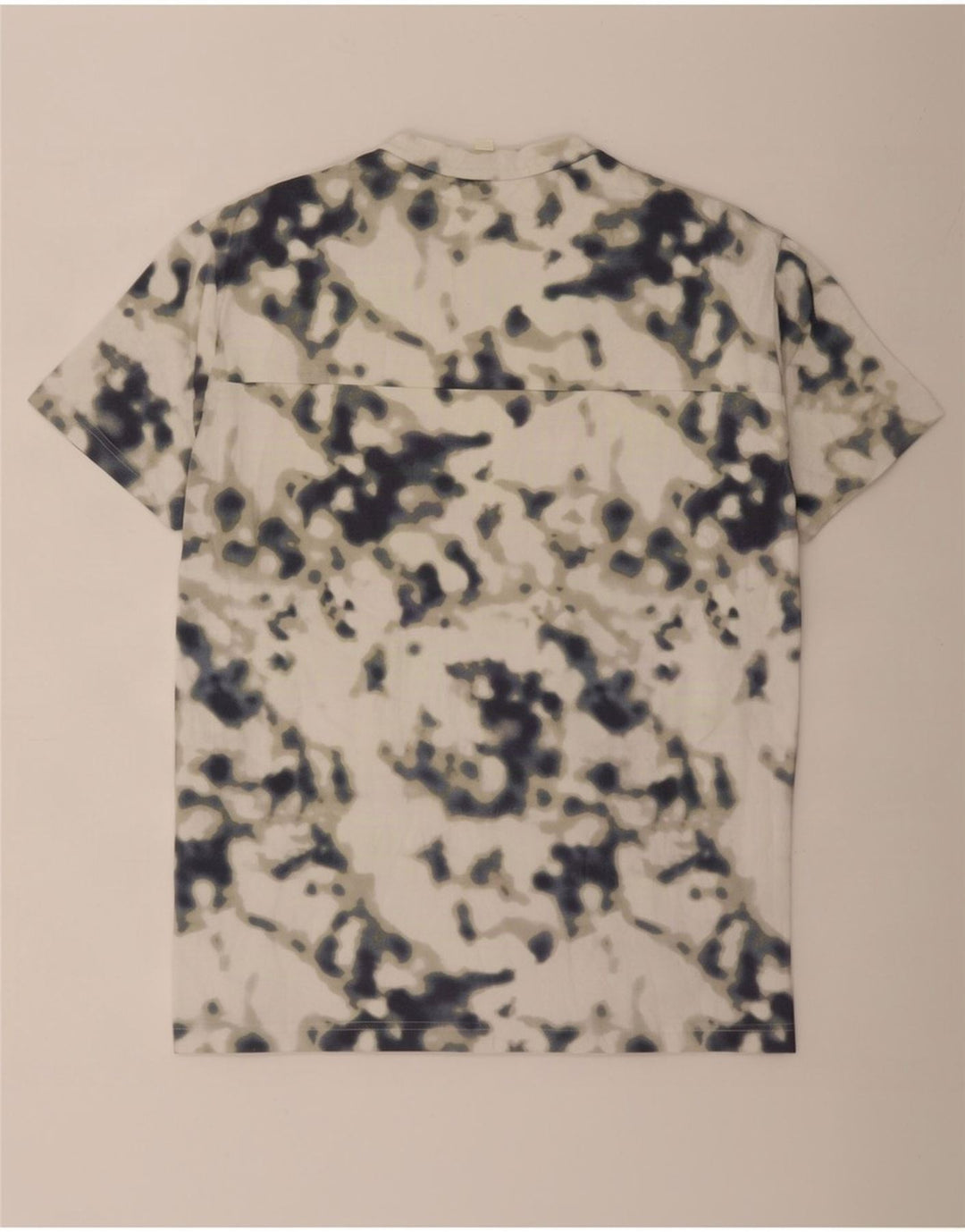 Cos Herren-T-Shirt-Oberteil, mittelgroß, mehrfarbig, Batik-Baumwolle