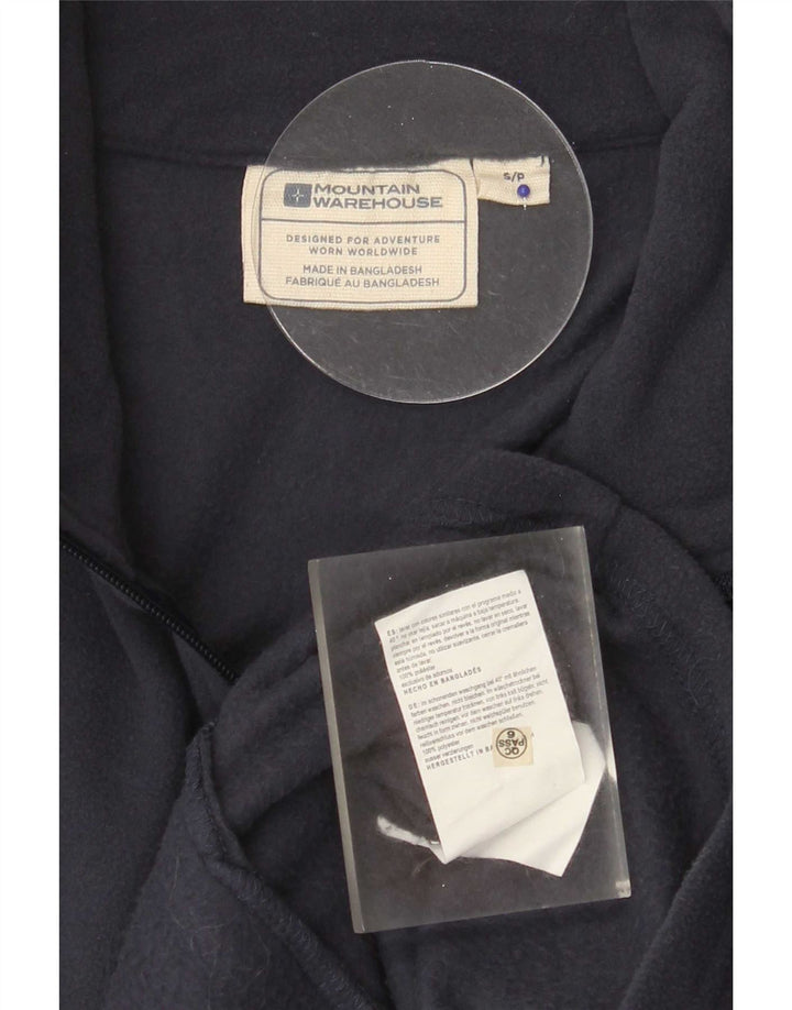Mountain Warehouse Herren-Fleecejacke, UK 36, Größe S, Marineblau, Polyester