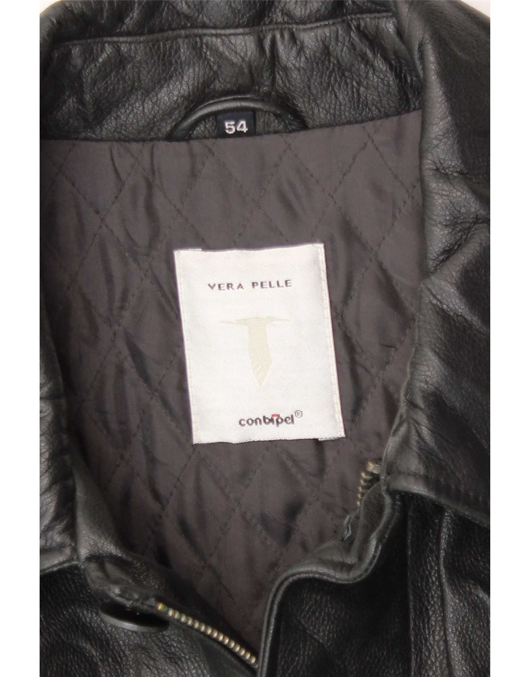 Conbipel Herren Lederjacke IT 54 XL Schwarz