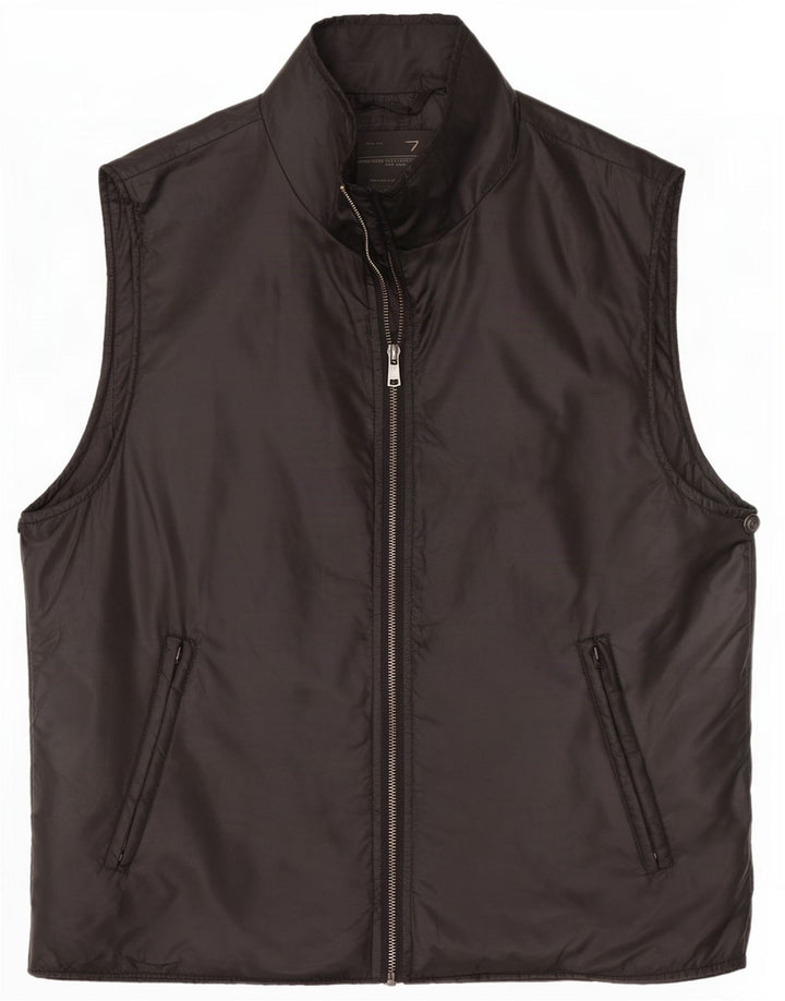 Marlboro Classics Herrenweste EU 50 Large Schwarz Polyester