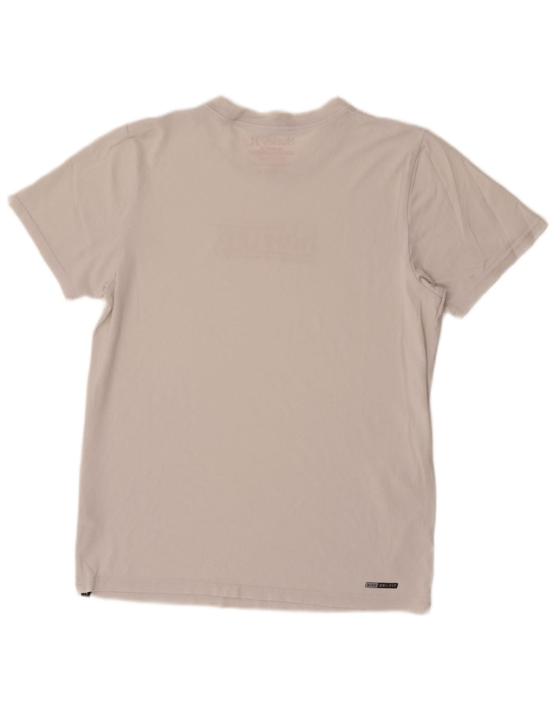 Hurley Premium Fit Grafik-T-Shirt-Oberteil für Herren aus mittelweißer Baumwolle