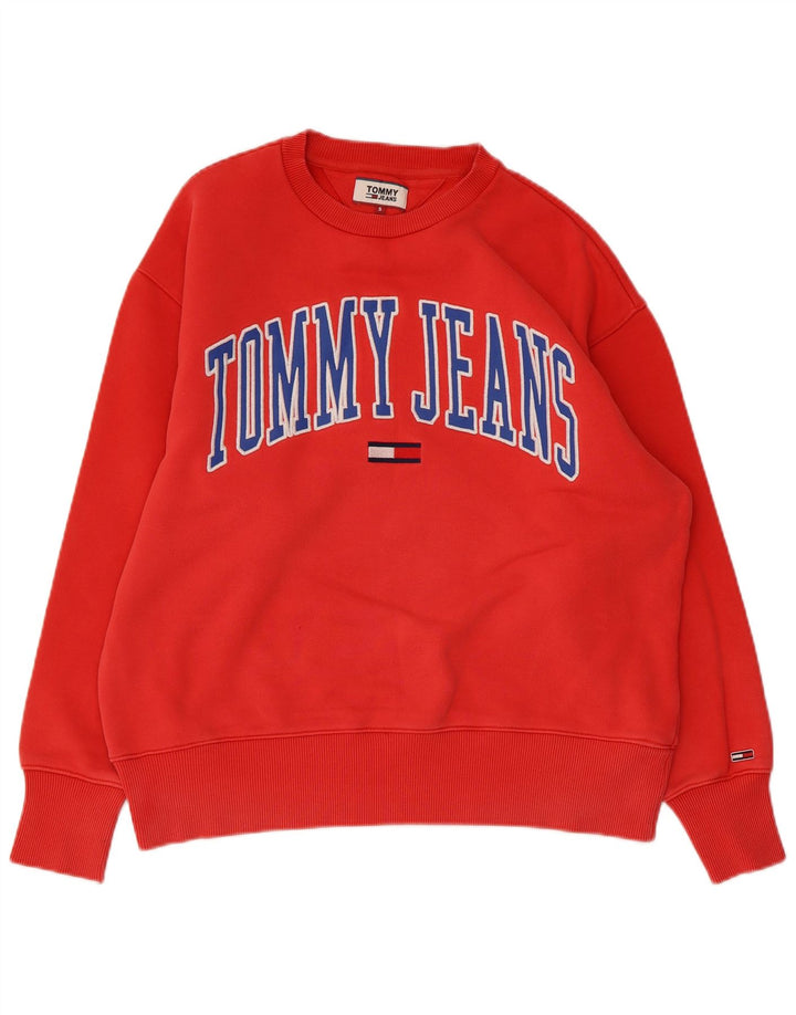 TOMMY HILFIGER Herren Grafik-Sweatshirt-Pullover, kleine rote Baumwolle