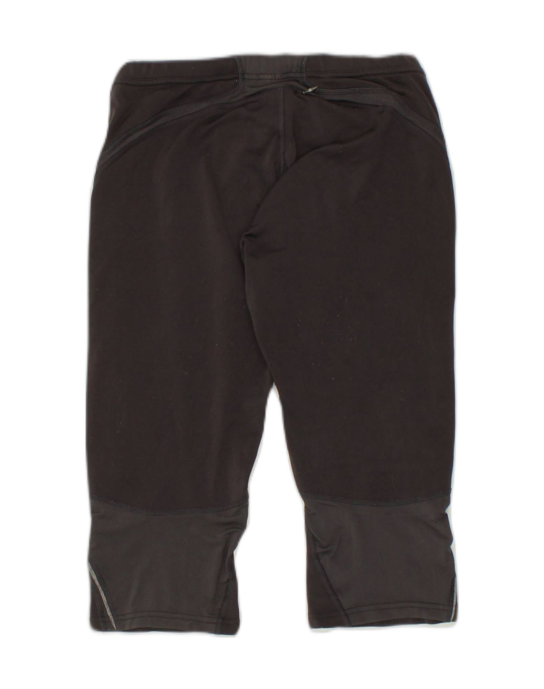 ADIDAS Womens Supernova Capri Tracksuit Trousers UK 14 Medium Black | Vintage Adidas | Thrift | Second-Hand Adidas | Used Clothing | Messina Hembry 
