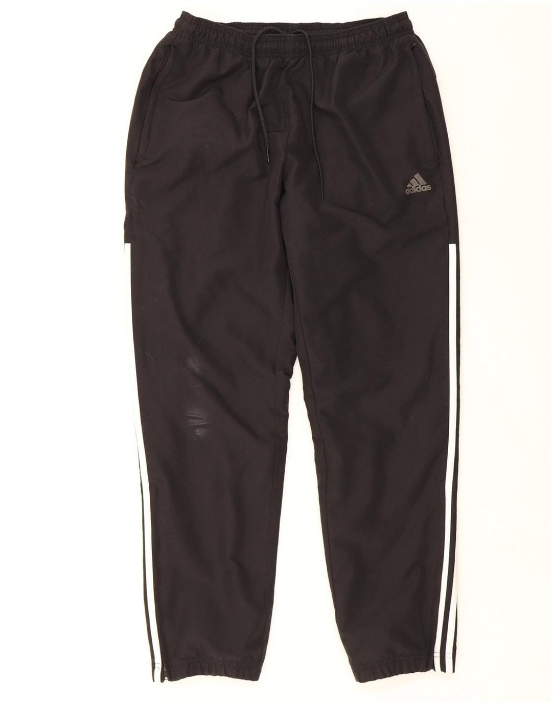 ADIDAS Mens Tracksuit Trousers Joggers Medium  Black Polyester Vintage Adidas and Second-Hand Adidas from Messina Hembry 
