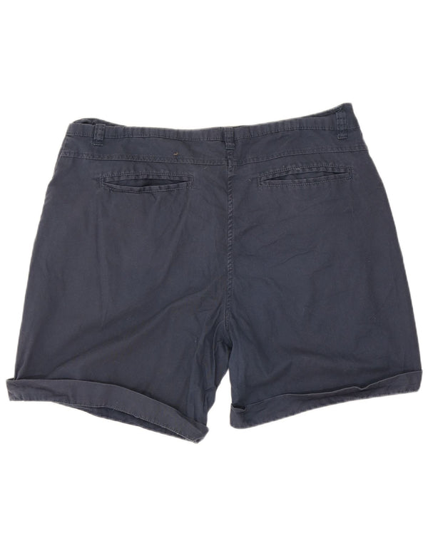 Mountain Warehouse Damen-Freizeitshorts, UK 14, Größe L, W32, Marineblau, Baumwolle