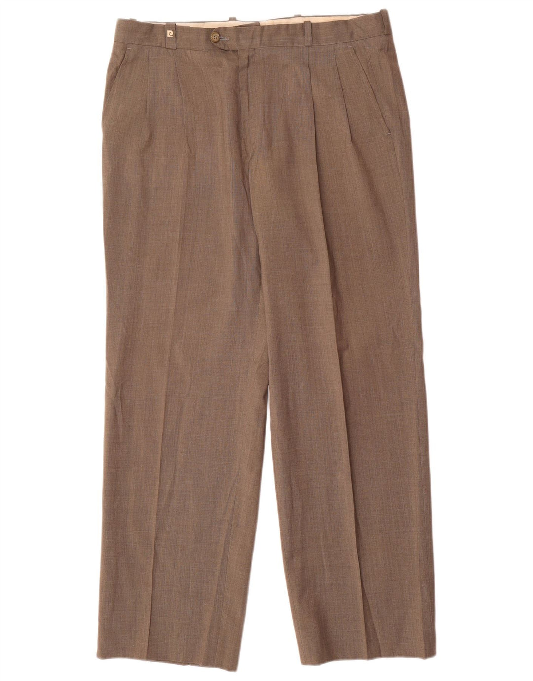 Pierre Cardin Herren-Anzughose mit Pegged-Anzug, W34, L29, Grau