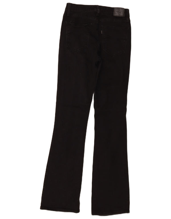 Levi's Damen 725 Bootcut-Jeans mit hohem Bund, W29, L34, schwarze Baumwolle