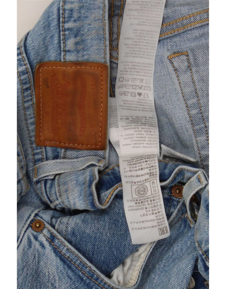 Levi's Herren 501 Straight Jeans W31 L26 Blaue Baumwolle