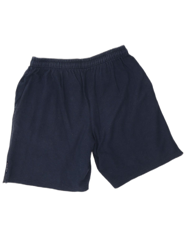 Champion Mens Graphic Sport Shorts Medium Navy Blue Cotton