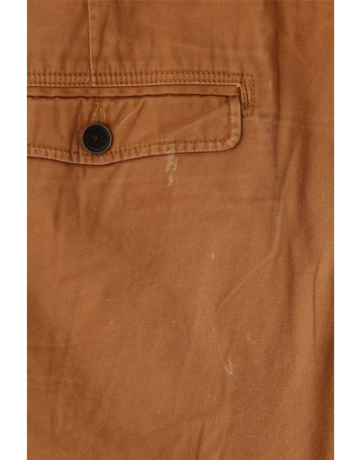 Timberland Herren Cargo Shorts W42 2XL Braune Baumwolle