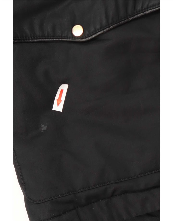 Zara Damen-Parka mit Kapuze, Gr. 10, Größe S, Schwarz