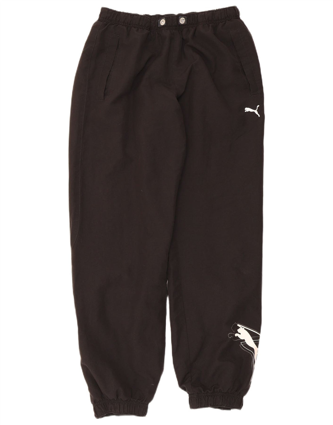 Puma Herren-Trainingshose mit Grafik, mittelgroß, Schwarz