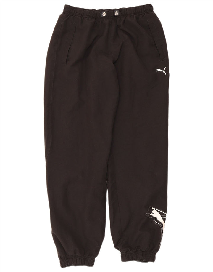 Puma Herren-Trainingshose mit Grafik, mittelgroß, Schwarz