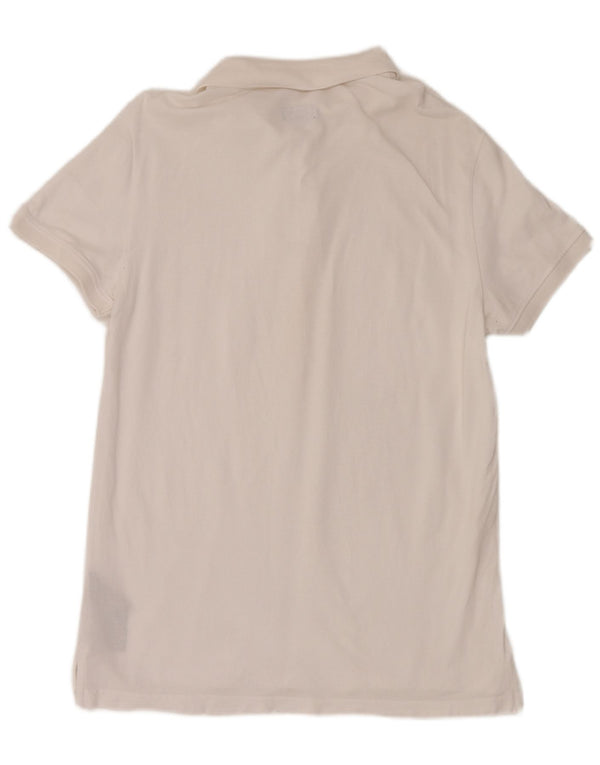 Armani Jeans Jungen-Poloshirt, 15–16 Jahre, XL, weiße Baumwolle