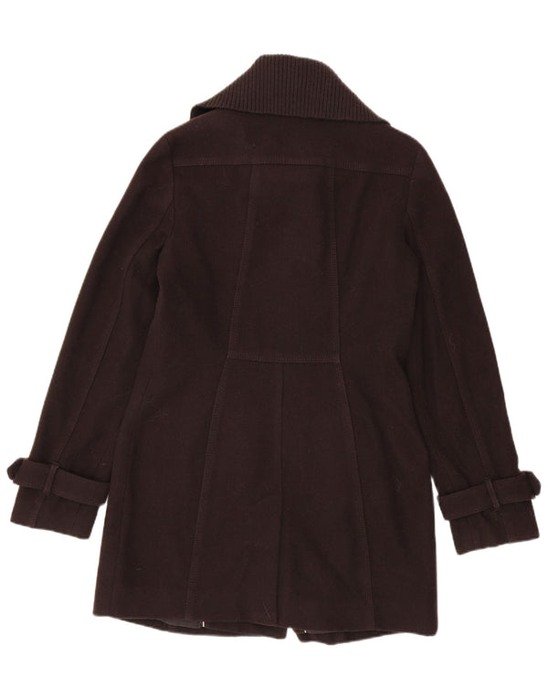 Esprit Damen Pea Coat UK 10 Small Braune Wolle