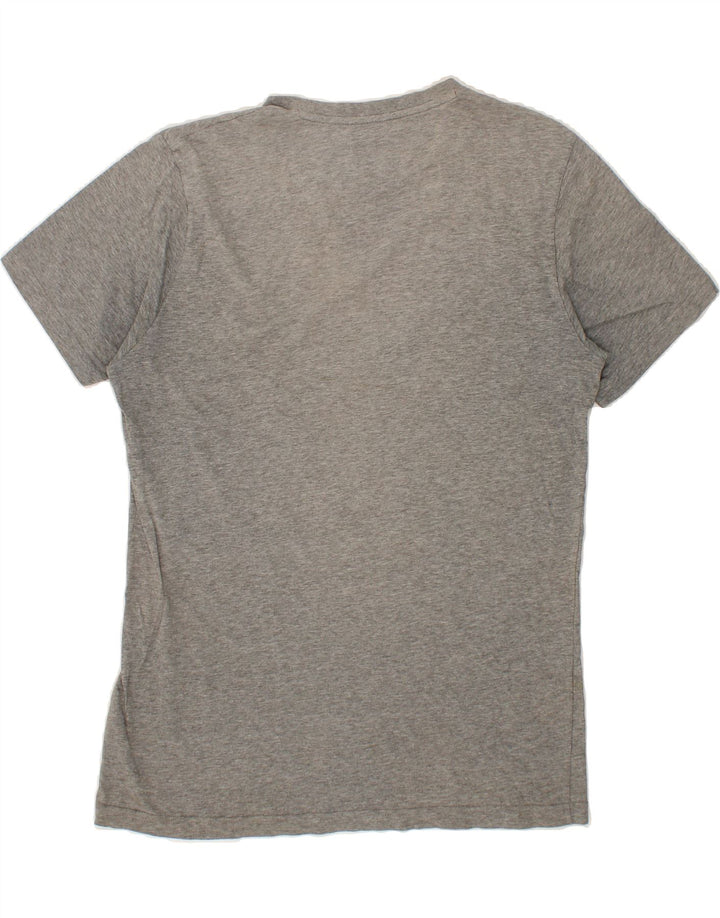PUMA Mens Graphic T-Shirt Top Large Grey Flecked Cotton Vintage Puma and Second-Hand Puma from Messina Hembry 