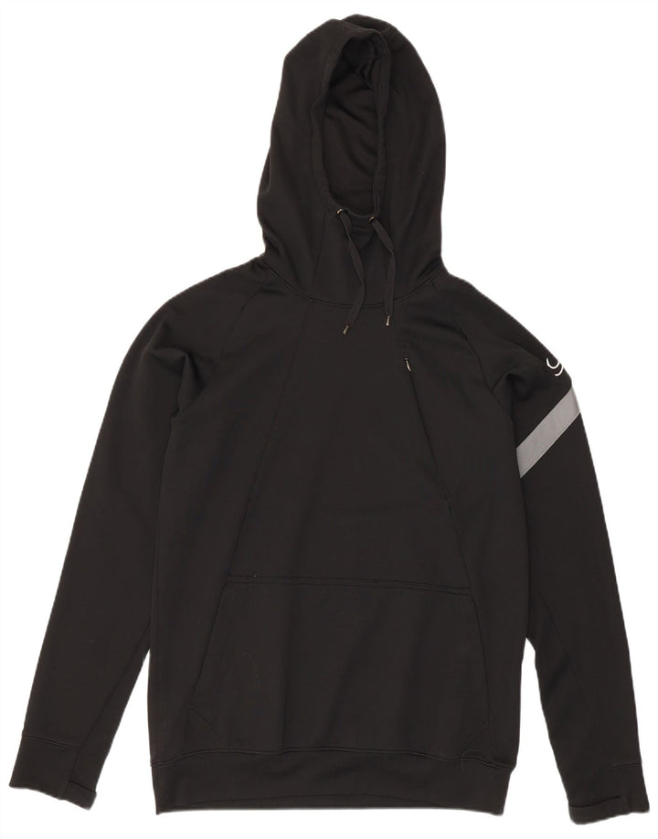 Nike Herren Dri Fit Graphic Hoodie Pullover Small Schwarz Colourblock Polyester
