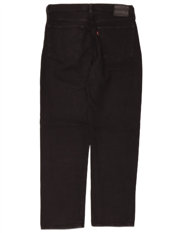Levi's Damen Wedgie Straight Jeans W28 L26 Schwarz