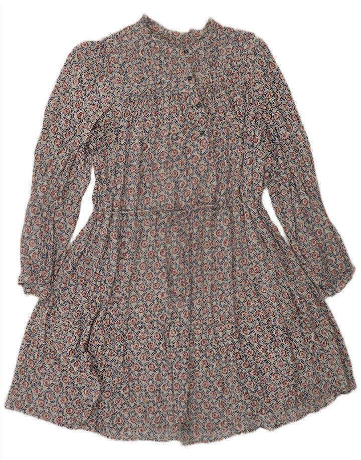 Marks & Spencer Damen-Stufenkleid, Größe 46, mehrfarbig, Bohemian-Stil