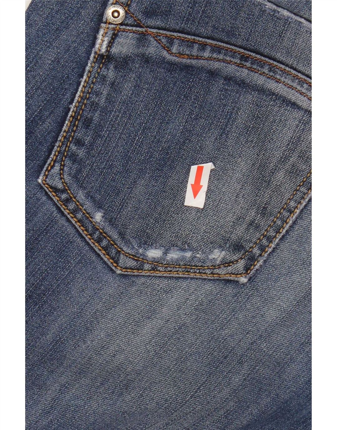 Tommy Hilfiger Damen Straight Jeans W29 L30 Blau