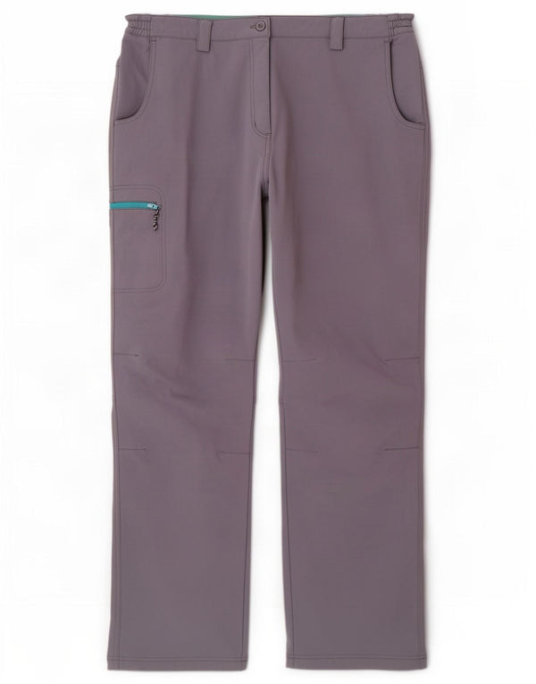 Mountain Warehouse Wander-Cargohose für Damen, UK 16, Größe L, graues Nylon