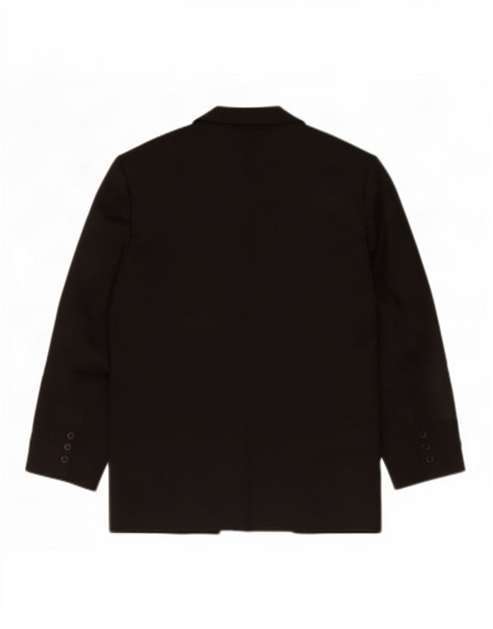 Topshop Damen-Blazer in Übergröße mit 3 Knöpfen, Gr. 10, Größe S, Schwarz, Polyester