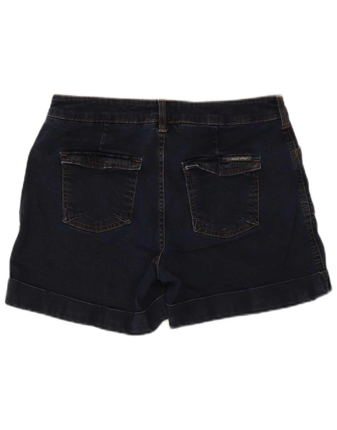White Stuff Damen Jeansshorts UK 12 Medium W30 Marineblaue Baumwolle