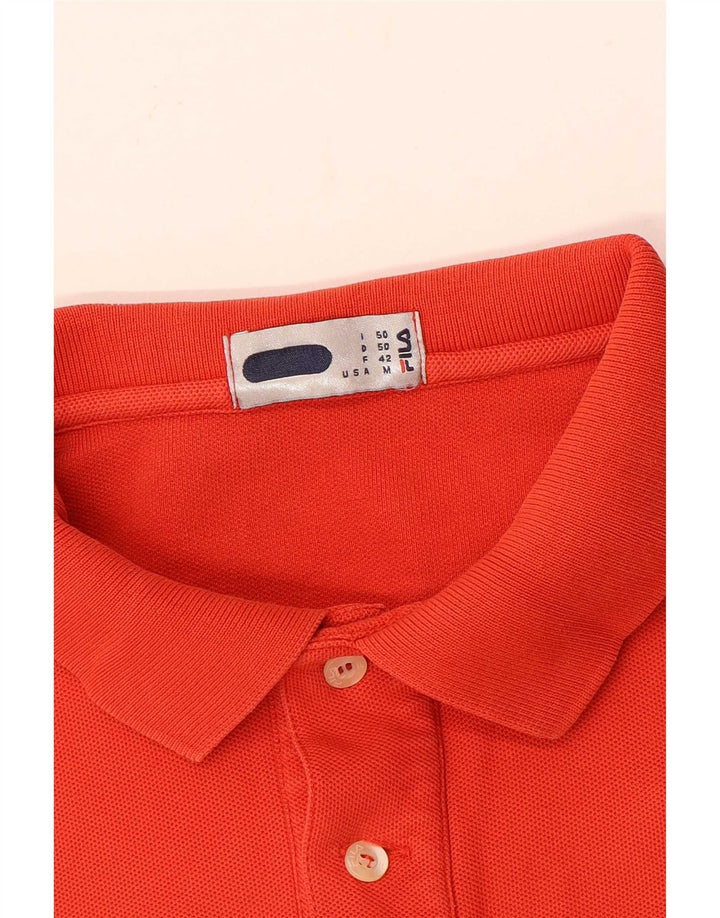 Fila Herren Poloshirt IT 50 Medium Orange