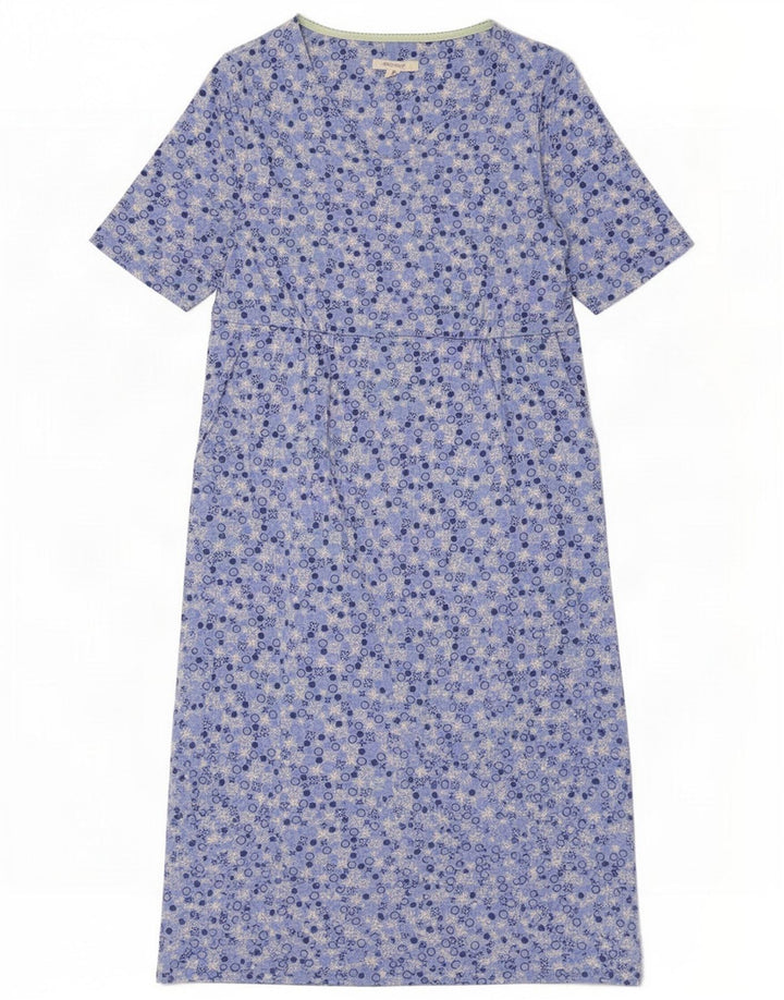 White Stuff Damen Maxikleid UK 10 Small Blue Floral