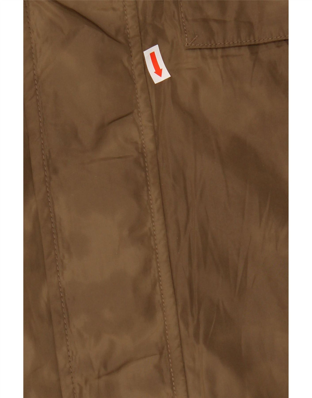 MASSIMO DUTTI Mens Military Jacket UK 40 Large Brown Polyester