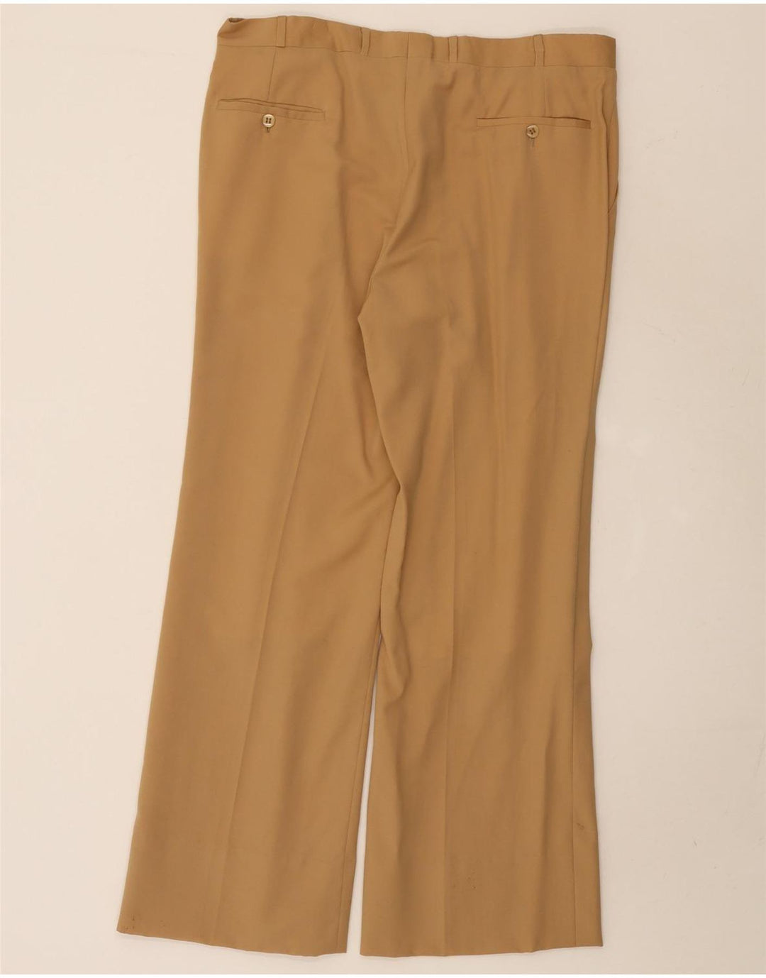 Vintage Herren 2-Knopf-Anzug UK 38 Medium W36 L29 Beige