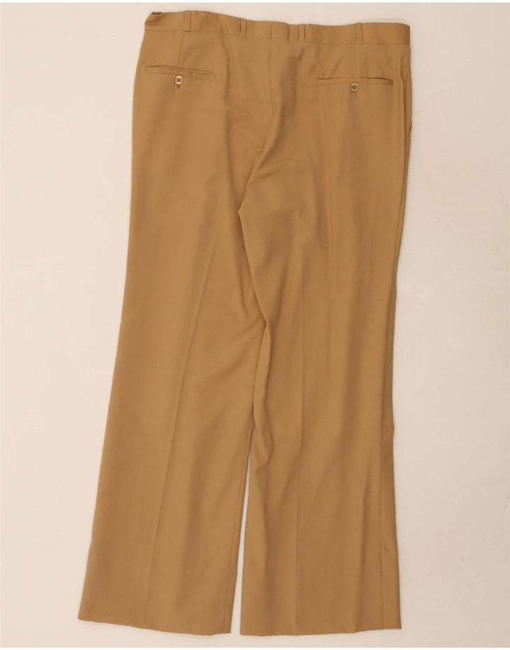 Vintage Herren 2-Knopf-Anzug UK 38 Medium W36 L29 Beige
