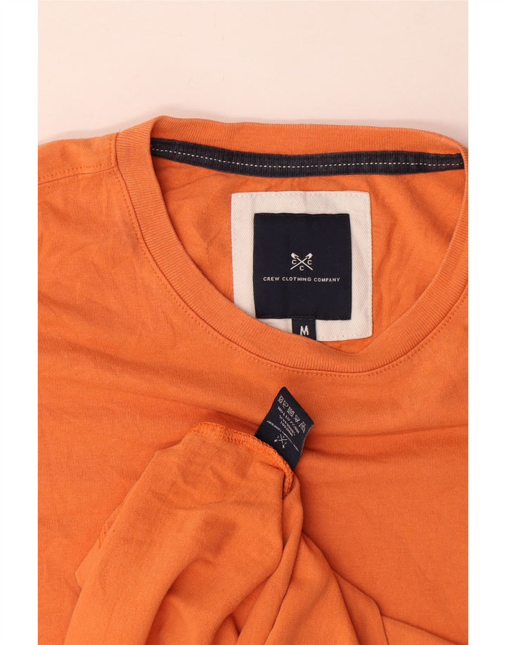 Crew Clothing Herren-T-Shirt aus mitteloranger Baumwolle