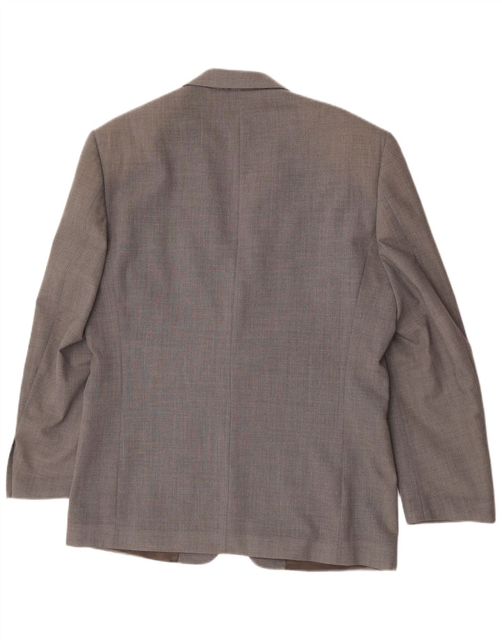 Cacharel Herren-Blazer mit 2 Knöpfen, UK 38, Mittelgrau