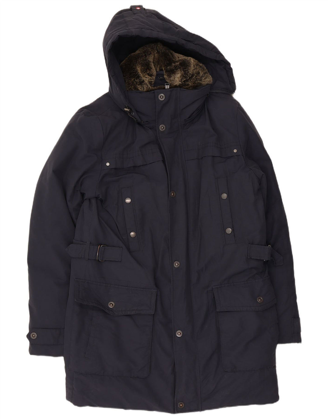 Canadiens Herren-Windbreaker-Mantel mit Kapuze IT 52 XL Marineblau