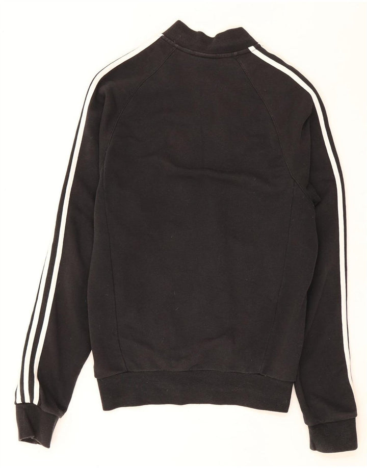 Adidas Herren-Trainingsanzug-Oberteil, Jacke, Größe S, Schwarz, Baumwolle