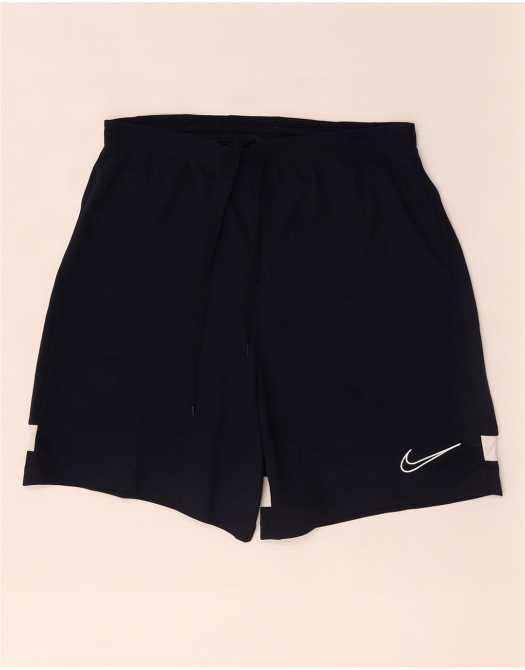 Nike Herren-Dri-Fit-Sportshorts, Mittelgroßes Marineblau-Farbblock-Polyester