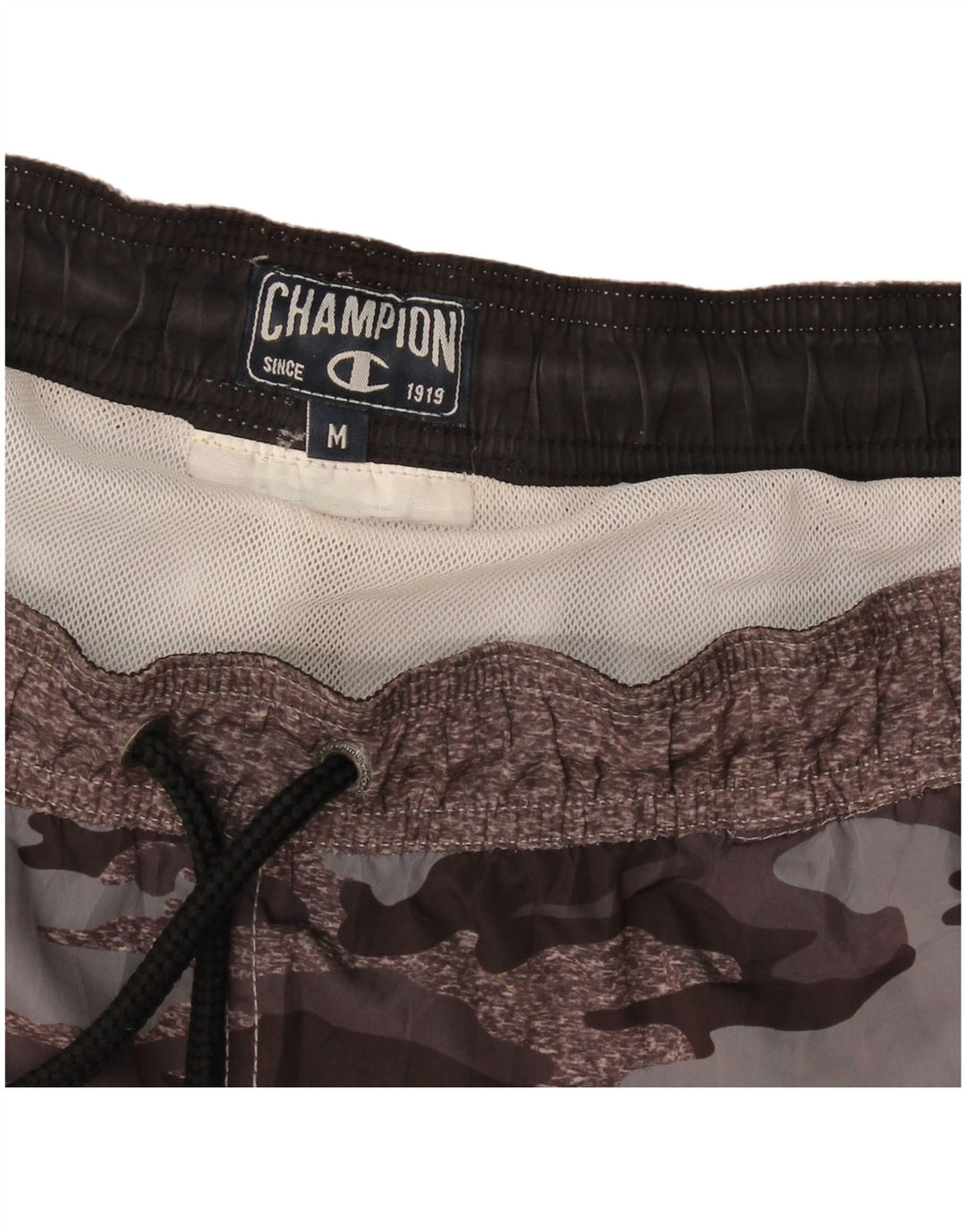 Champion Herren Badeshorts Mittelbraun Camouflage