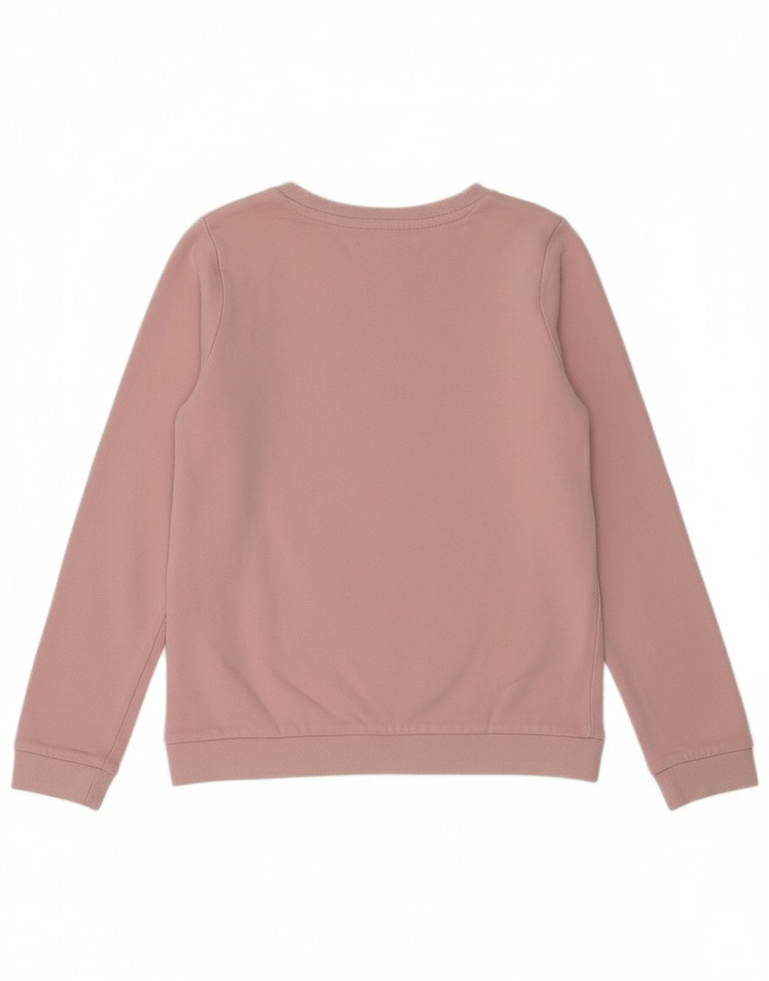 GUESS Girls Graphic Sweatshirt Jumper 9-10 Years Pink
