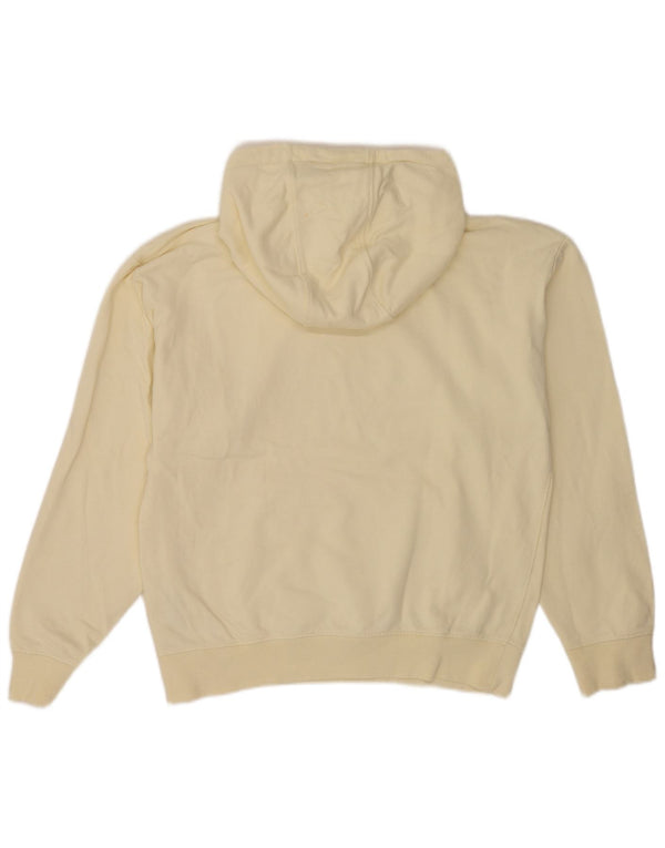 Nike Herren Loose Fit Hoodie Pullover Kleine gelbe Baumwolle