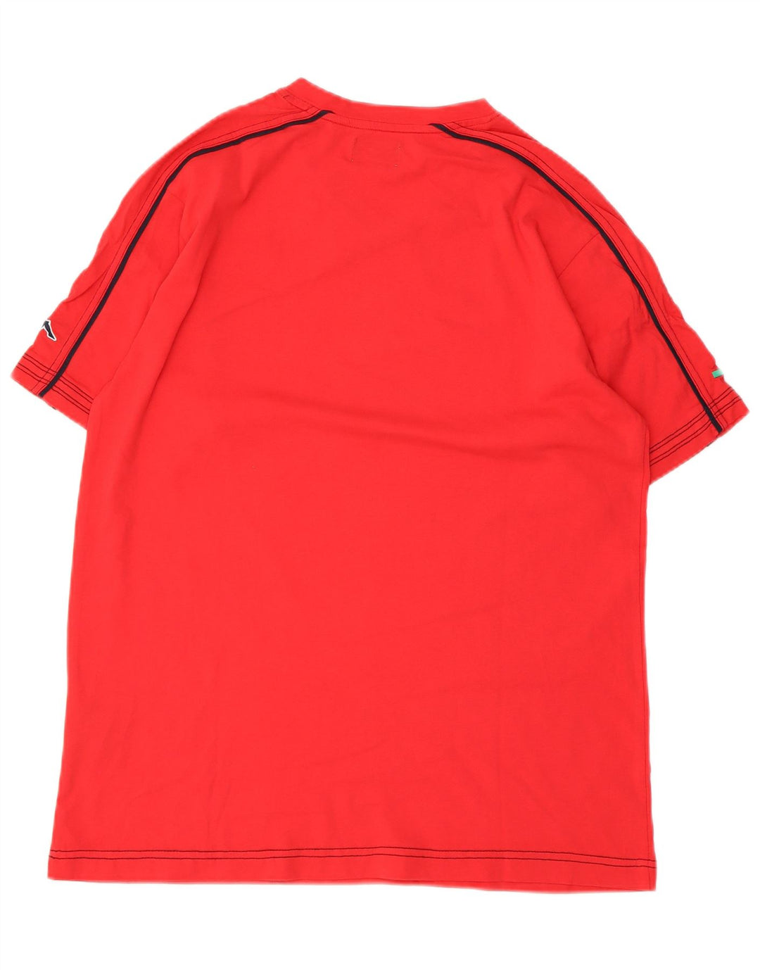Kappa Herren T-Shirt Top Large Rot Baumwolle