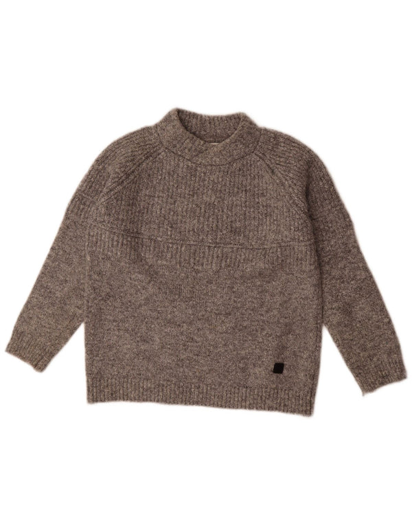 Zara Rollkragenpullover für Mädchen, 9–10 Jahre, graues Polyester