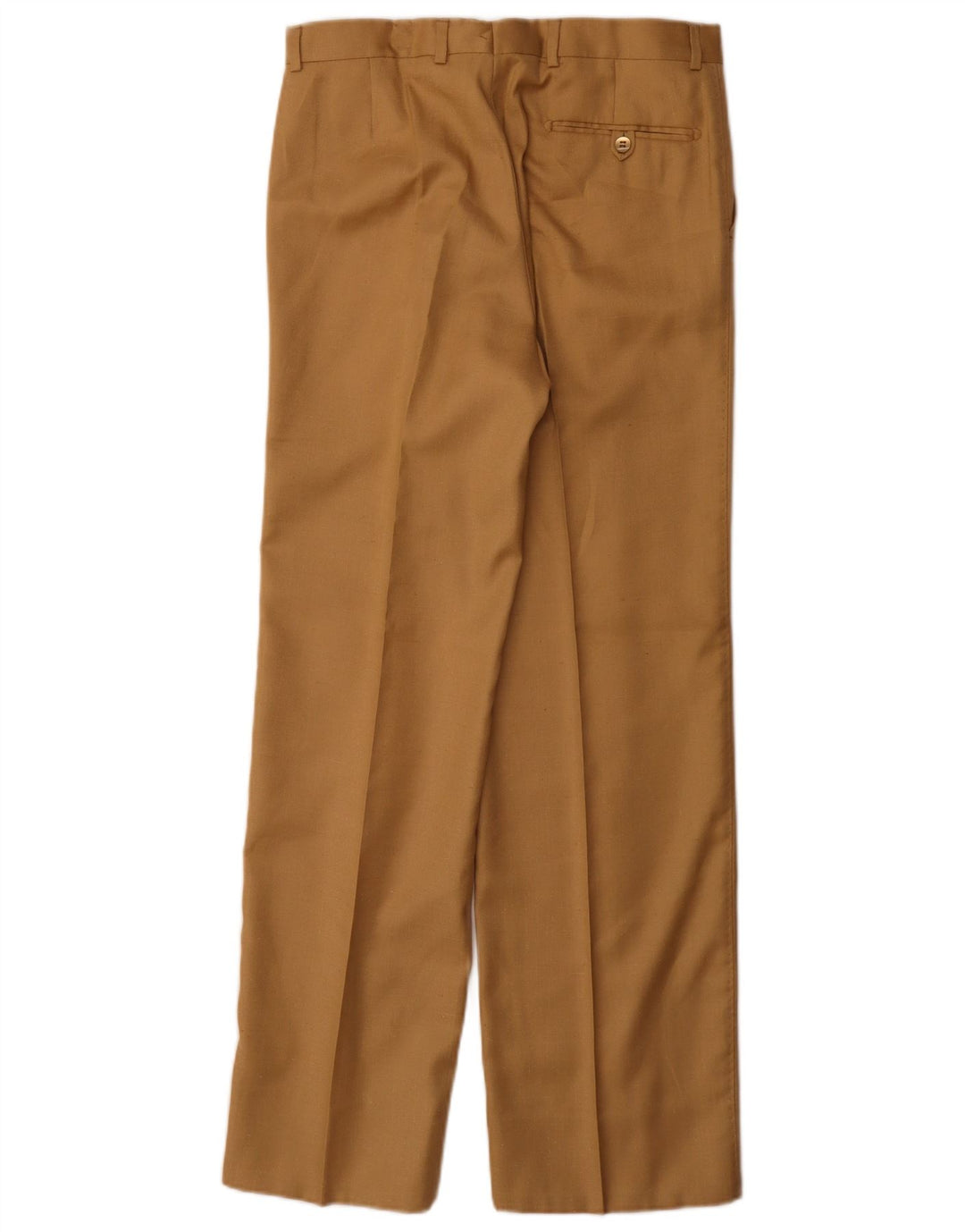 Vintage Herren gerade Anzughose IT 48 Medium W30 L32 Beige