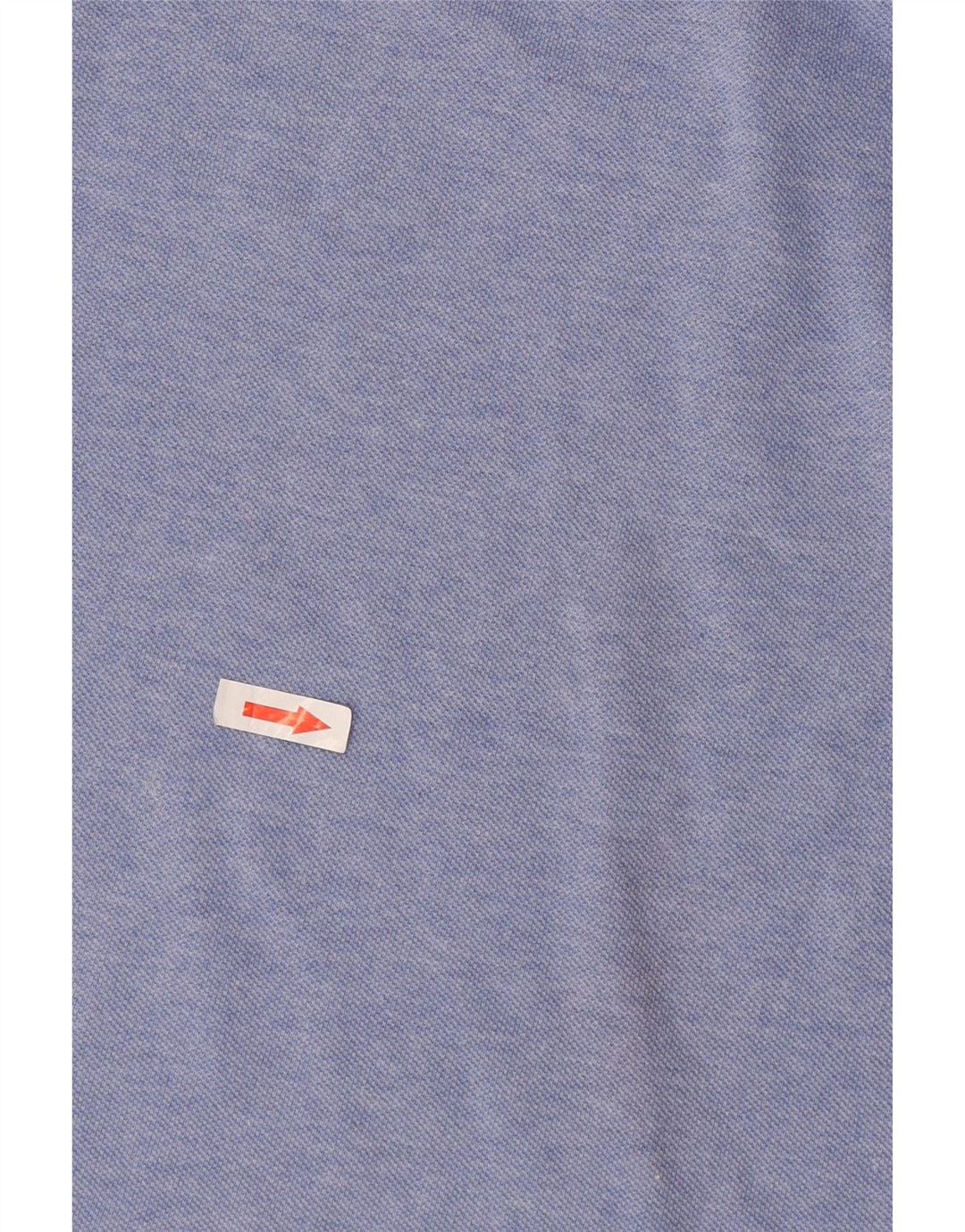 Navigare Herren-Poloshirt aus mittelblauer Baumwolle