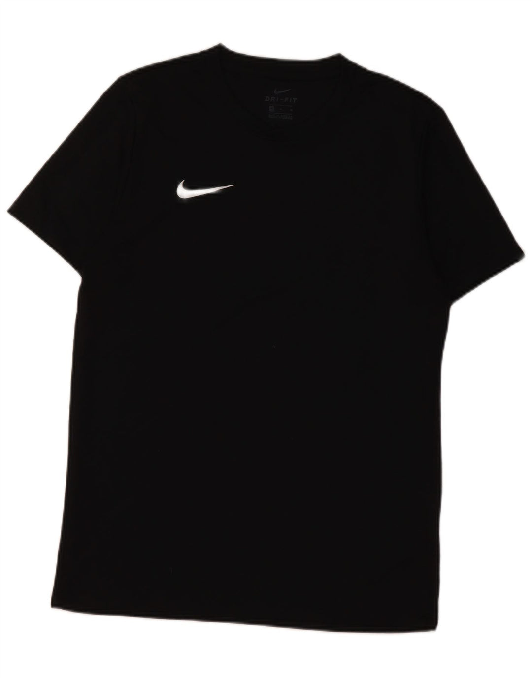 Nike Herren Dri Fit T-Shirt Top Medium Schwarz Polyester